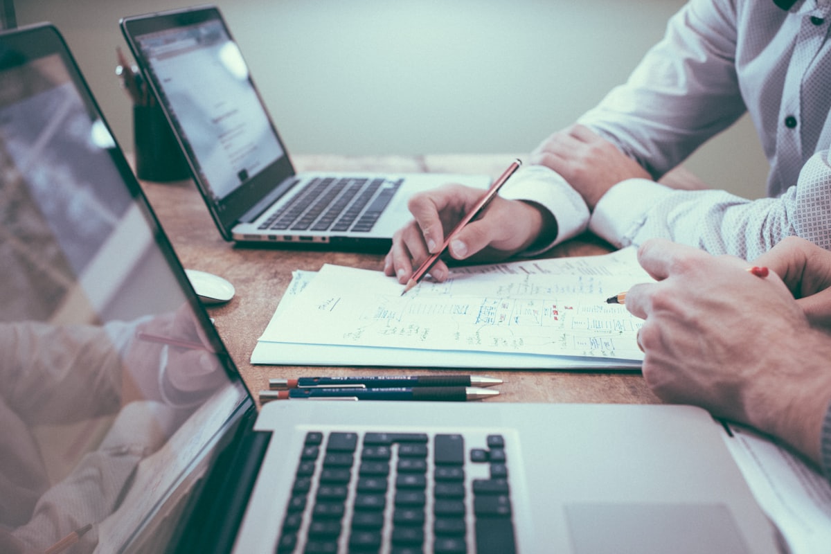 Specialist reviewing a prior authorization packet